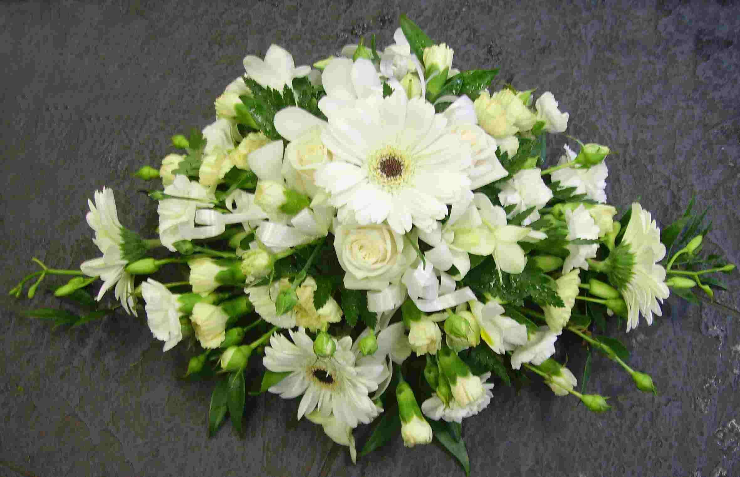 Eileen Jenkins White Table Arrangement