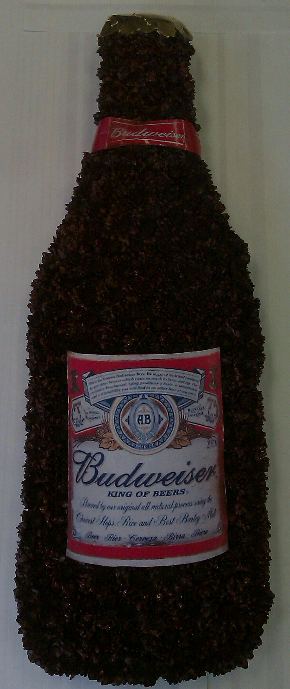 Eileen Jenkins budweiser bottle tribute