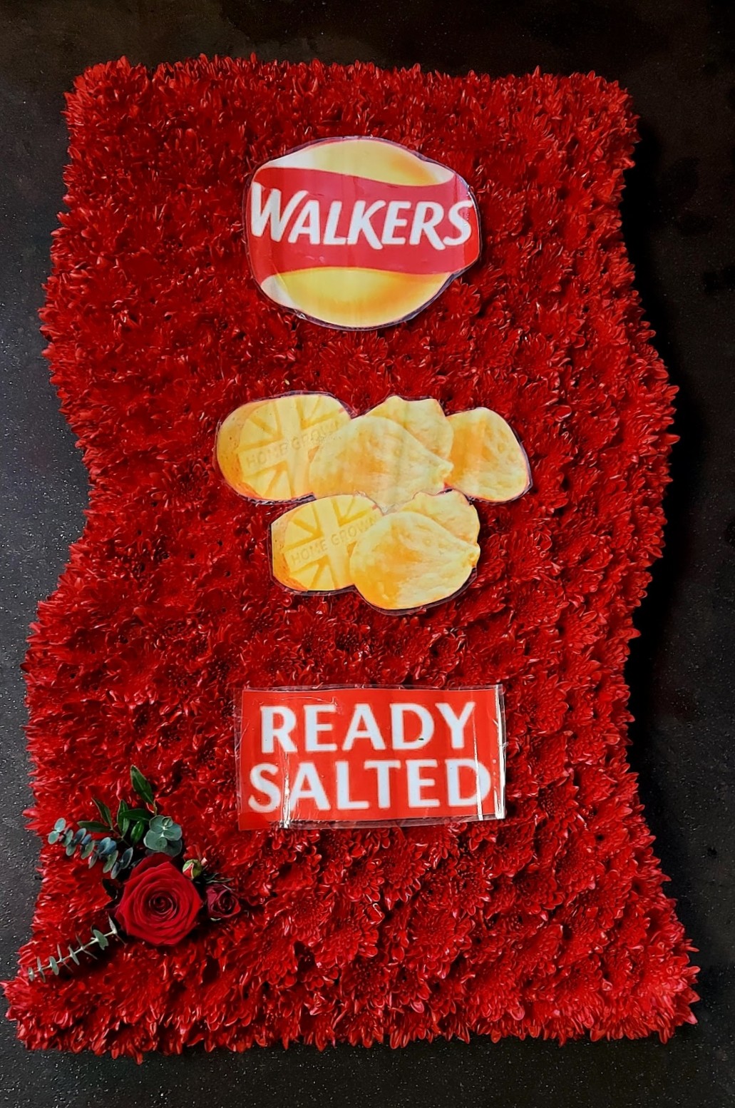 Eileen Jenkins Walkers crisp packet