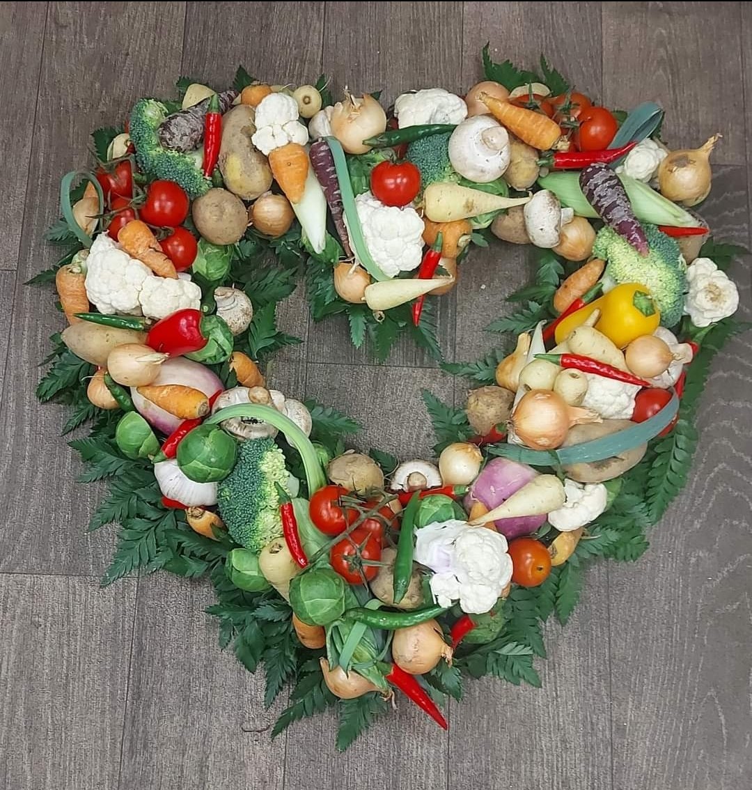 Eileen Jenkins Vegetable heart 