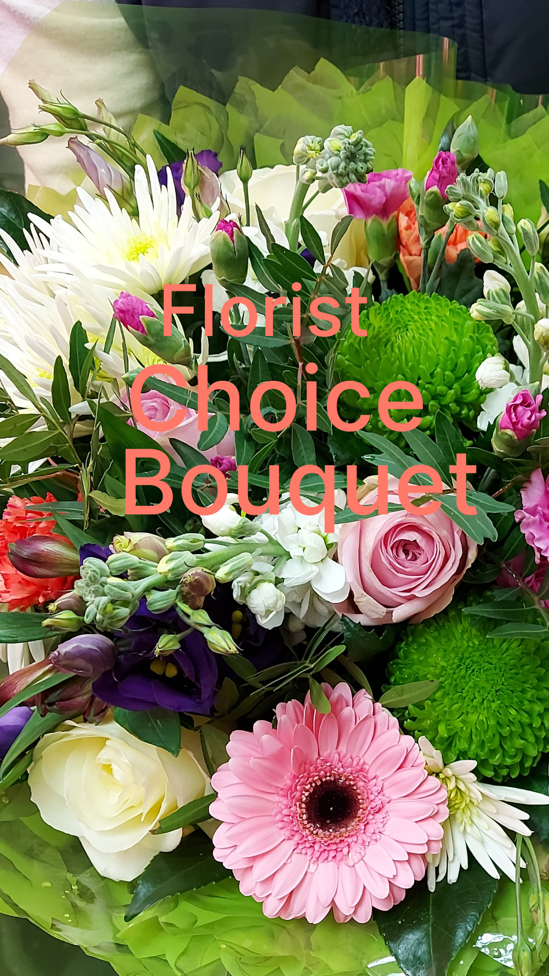 Eileen Jenkins Florist choice aqua pack